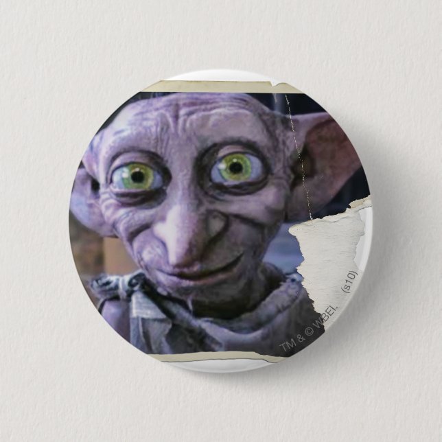 Dobby 1 2 inch round button (Front)