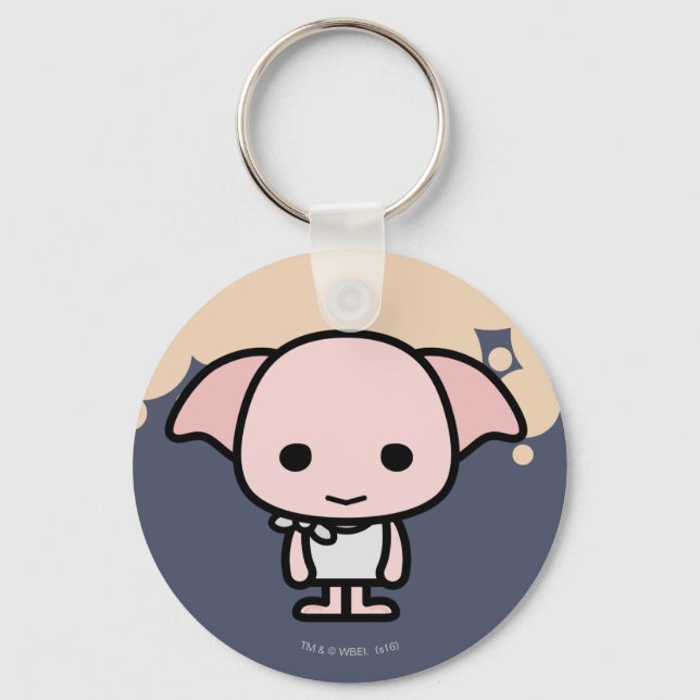 Dobby Cartoon Character Art Keychain (Front)