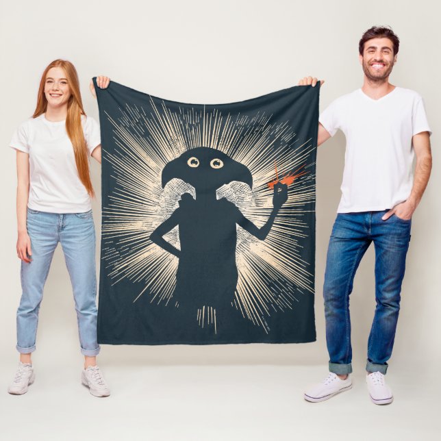 Dobby Casting Magic Fleece Blanket (In Situ)