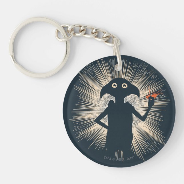 Dobby Casting Magic Keychain (Front)