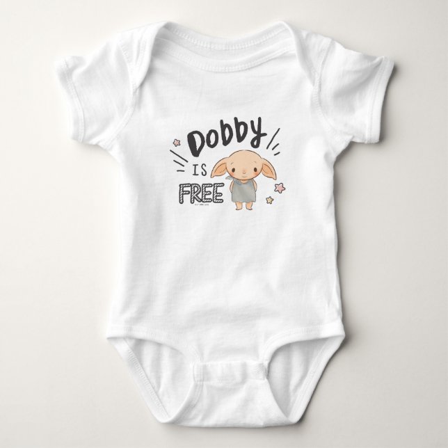 Dobby Is Free Baby Bodysuit (Front)