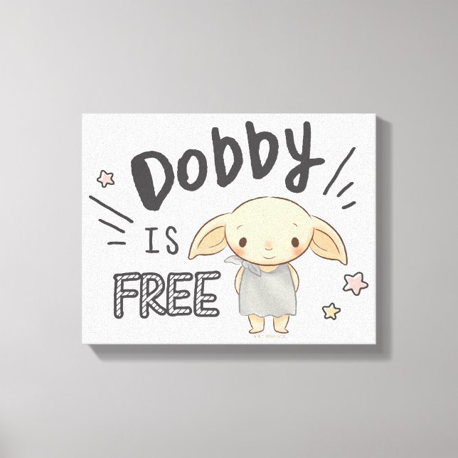 Dobby Is Free Canvas Print (Front)