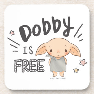 Dobby Is Free Coaster