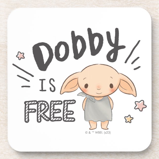 Dobby Is Free Coaster (Front)
