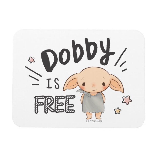 Dobby Is Free Magnet (Horizontal)