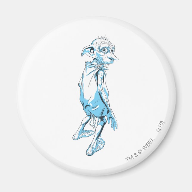 Dobby Looking Over 1 Magnet (Front)