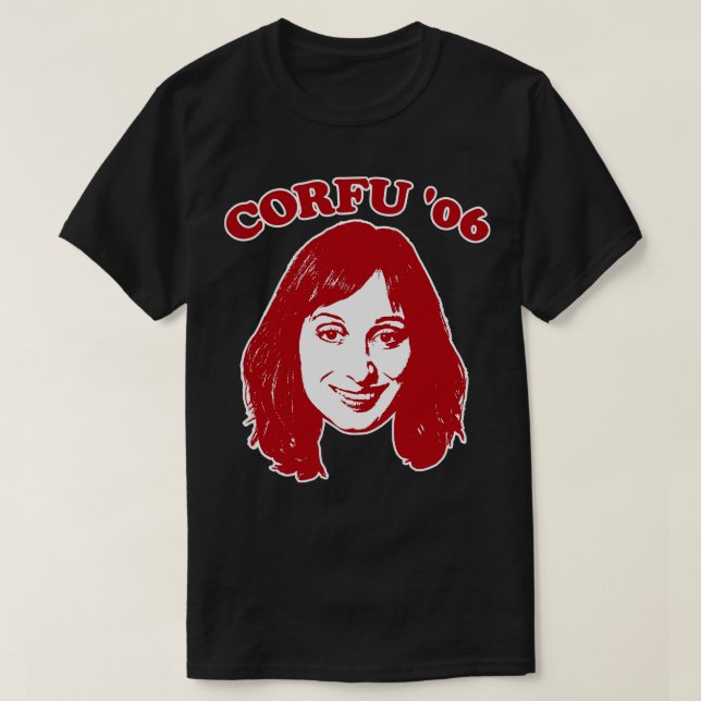 Dobby Peep Show Corfu T-Shirt (Design Front)