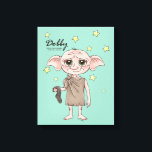 Dobby Watercolor Character Art Canvas Print<br><div class="desc">Celebrate one of the wizarding world’s most beloved characters with this adorable Dobby illustration. Featuring the loyal house-elf holding his iconic sock, this charming artwork captures Dobby’s big-hearted spirit, wide-eyed innocence, and unforgettable bravery. Rendered in a soft, storybook-inspired style with warm, gentle details, the design highlights Dobby’s expressive eyes and...</div>