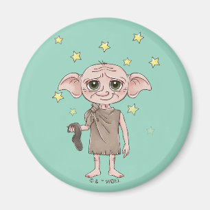 Dobby Watercolor Character Art Magnet