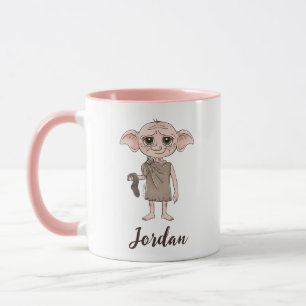 Dobby Watercolor Character Art Mug