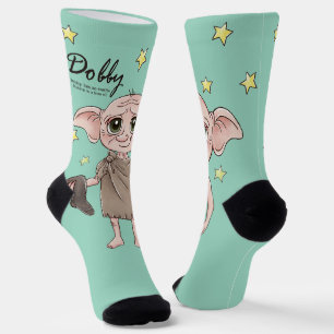 Dobby Watercolor Character Art Socks