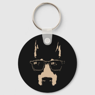 Dobe Glasses Keychain