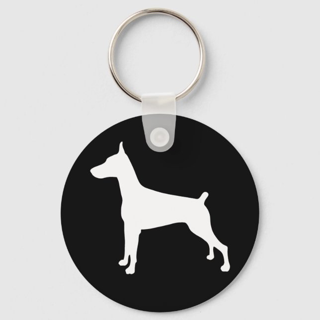 Dobe Silhouette Keychain (Front)