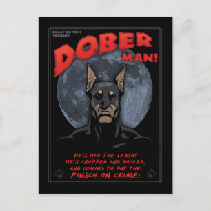 Dober Man! Postcard