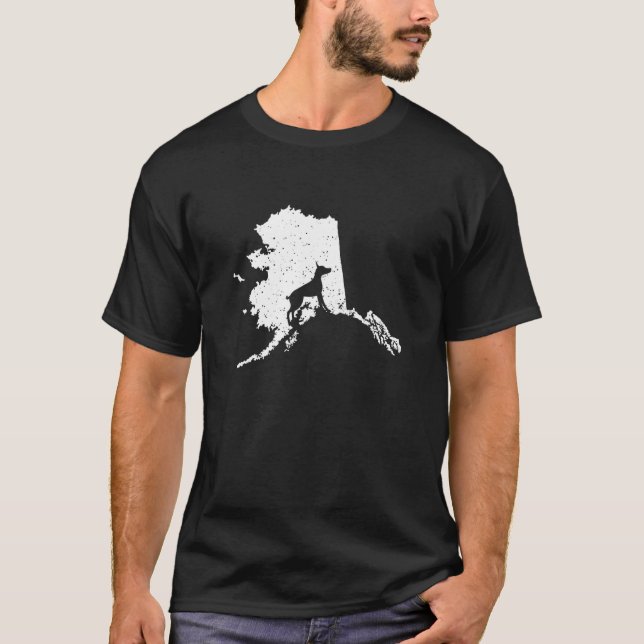 Doberman Alaska Dog T-Shirt (Front)