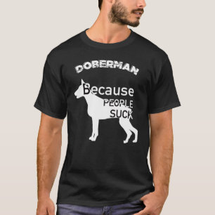Doberman animal love power dog T-Shirt