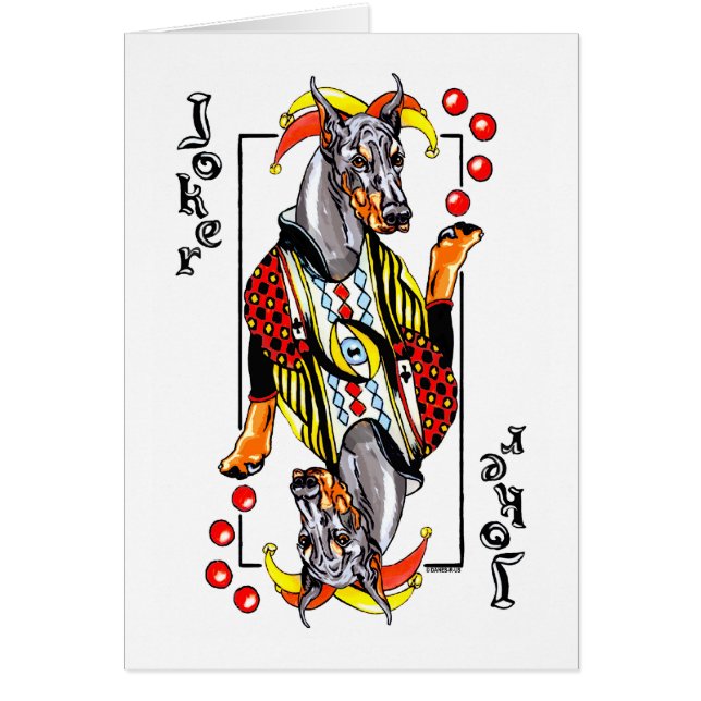 Doberman Black Joker (Front)
