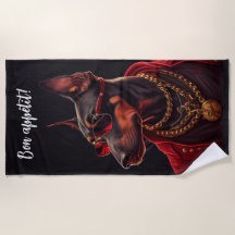 Doberman charm