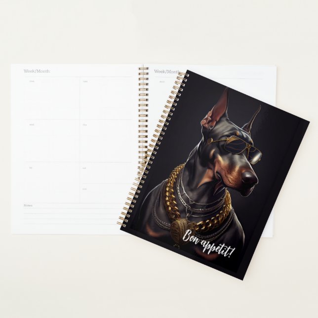 Doberman charm planner (Display)