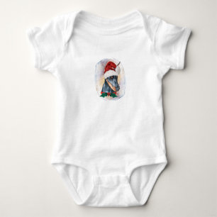 Doberman Christmas Gifts For Dog Lovers Baby Bodysuit