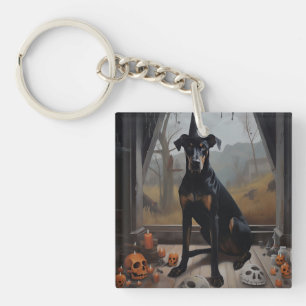 Doberman Citrouille Halloween effroi