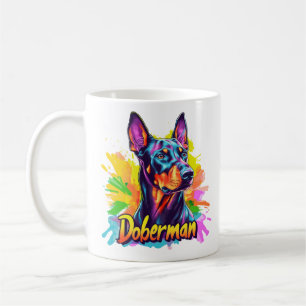 Doberman Coffee Mug