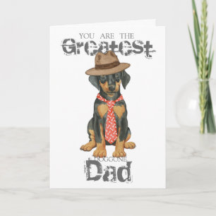 Doberman Dad Card