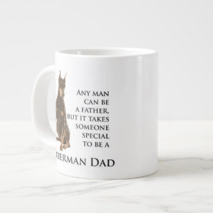 Doberman Dad Jumbo Mug