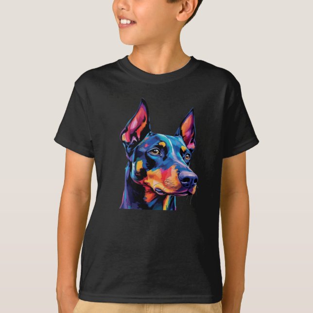 Doberman Dad T-Shirt (Front)