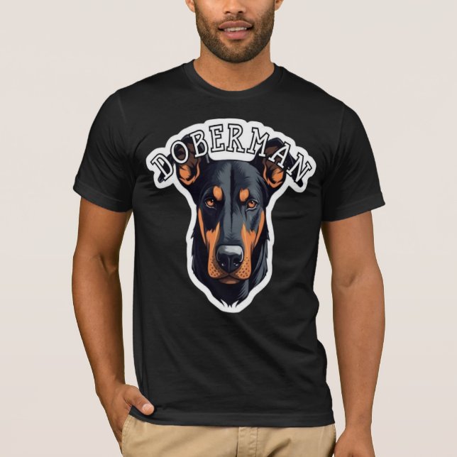 Doberman Dad T-Shirt (Front)
