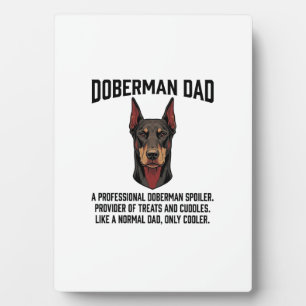 Doberman Dad Vintage Engraving Dog Lover Shirt Des Plaque