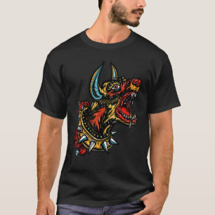 Doberman  designer retro streetwear high end fashi T-Shirt