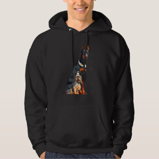 Doberman  Doberman Pinscher Dog Mom Dad Love Pet P Hoodie