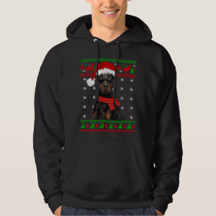 Doberman Dog Ugly Sweater Christmas Puppy Dog Love