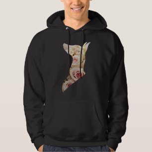 Doberman Flower Design For Doberman Pincher Owners Hoodie