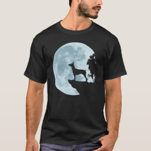 Doberman Full Moon Clever Dog Cool Owner Pet T-Shirt