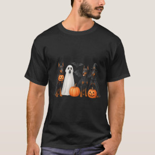 Doberman Halloween Costume Fun Doberman Halloween T-Shirt