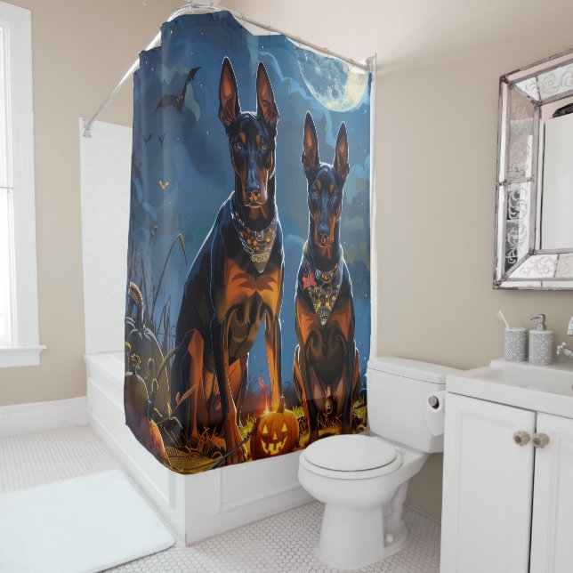 Doberman Halloween Spooky (In Situ)