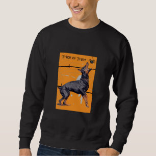 Doberman Halloween Sweatshirt