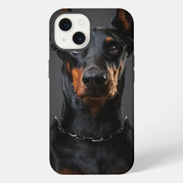 Doberman iPhone Case (Back)
