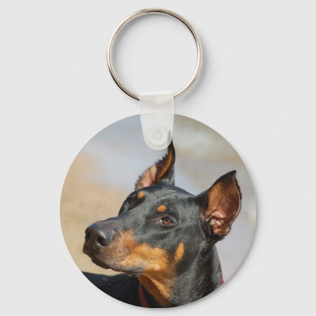 Doberman Keychain (Front)