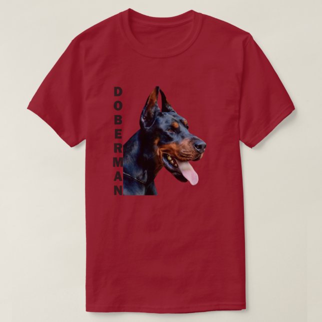Doberman Lovers T-Shirt (Design Front)