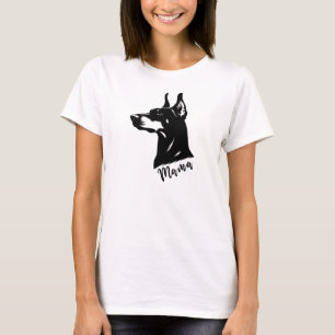 Doberman Mama, Dobe Mom T-Shirt