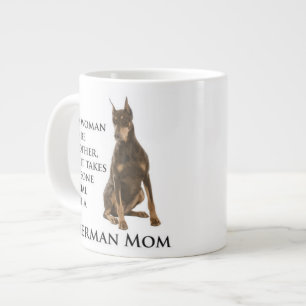 Doberman Mama Jumbo Mug