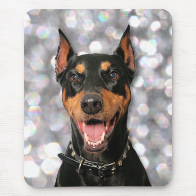 Doberman - Megyan Mouse Pad (Front)
