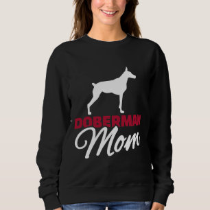 Doberman Mom Fitted 1356 Sweatshirt