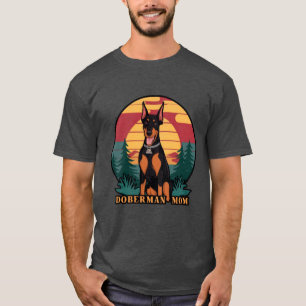 Doberman Mom T-Shirt
