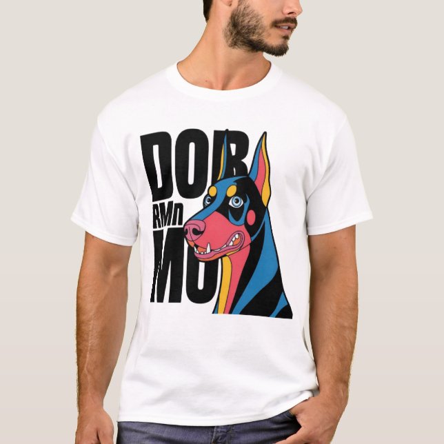 Doberman Mom T-Shirt (Front)