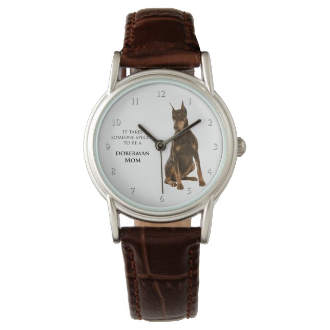 Doberman Mom Watch (Front)