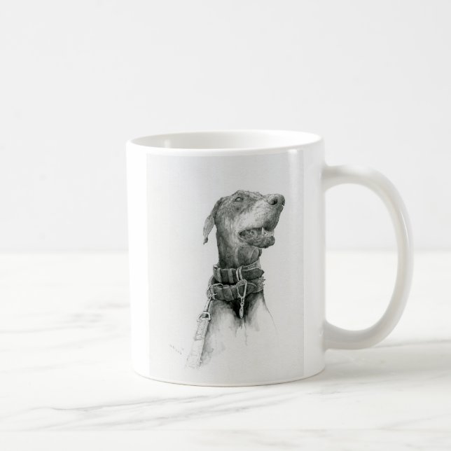 Doberman Mug Cup (Right)